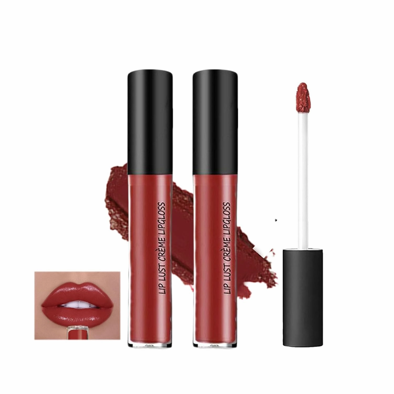 Hailnrothwad Lipstick, Brillo De Labios En Crema De Colores, 12 Colors Cream Texture Lipstick, Long-Lasting Moisturizing (#09)