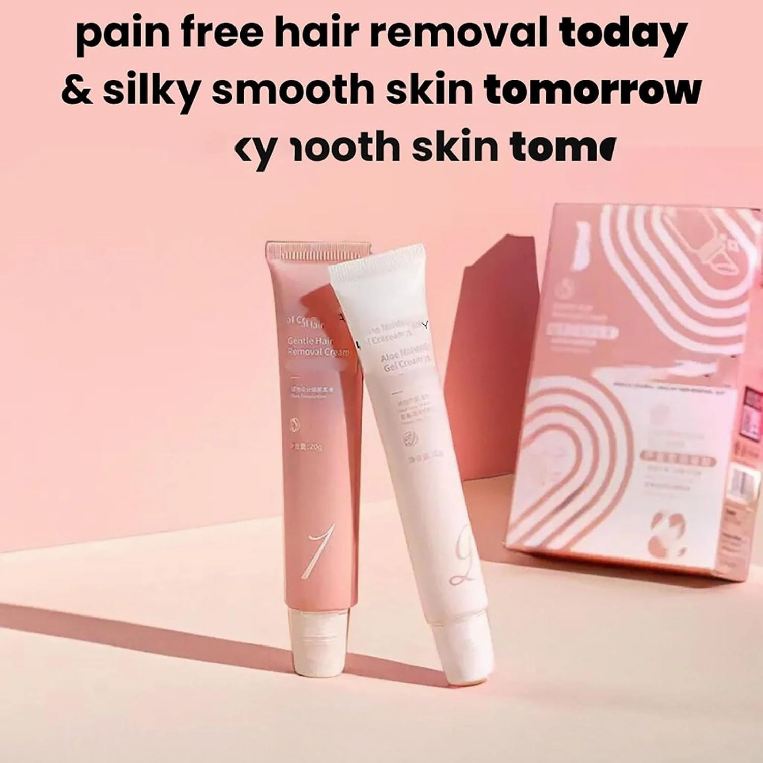 Hair Removal Cream Kit, Facial Hair Removal Cream Kit, Facial Hair Removal, Nicor ​​lip Hair Removal Cream,1.4 Oz Hair Removal Women Oil Control and Moisturizing (3)