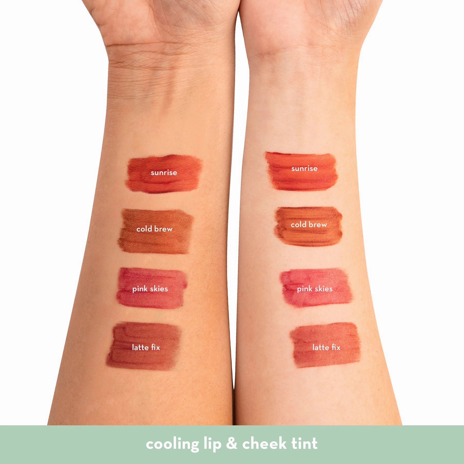 Happy Skin Dew Cooling Lip & Cheek Tint in Pink Skies
