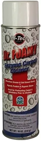 Hi-Tech Dr. Foamy Enzyme Carpet Cleaner - Aerosol