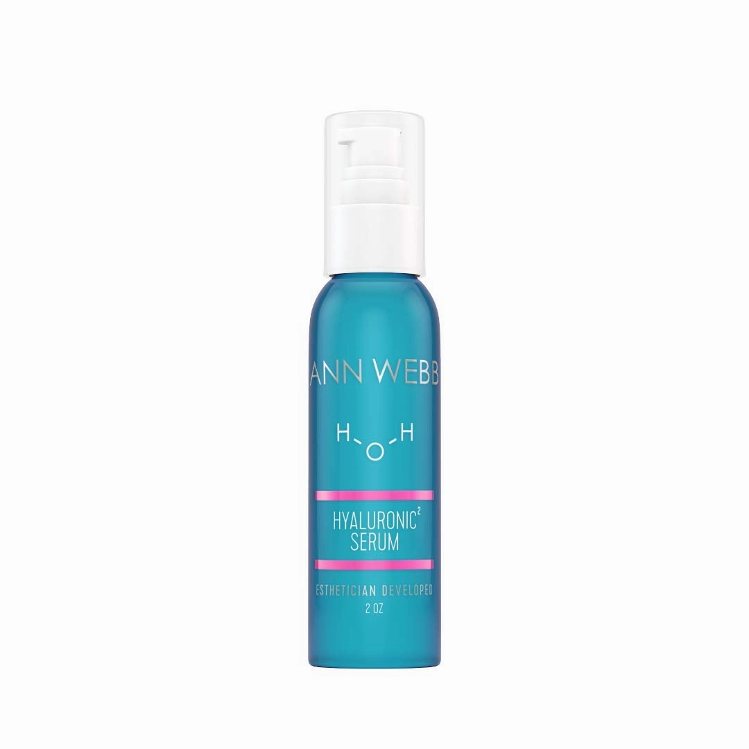 Hyaluronic Acid Serum - 100% All Natural Anti-Aging Hyaluronic Acid helps to Tighten, Brighten & Intensely Hydrates. Organic Aloe Soothes & Nourishes skin. Non-greasy formula. 2oz