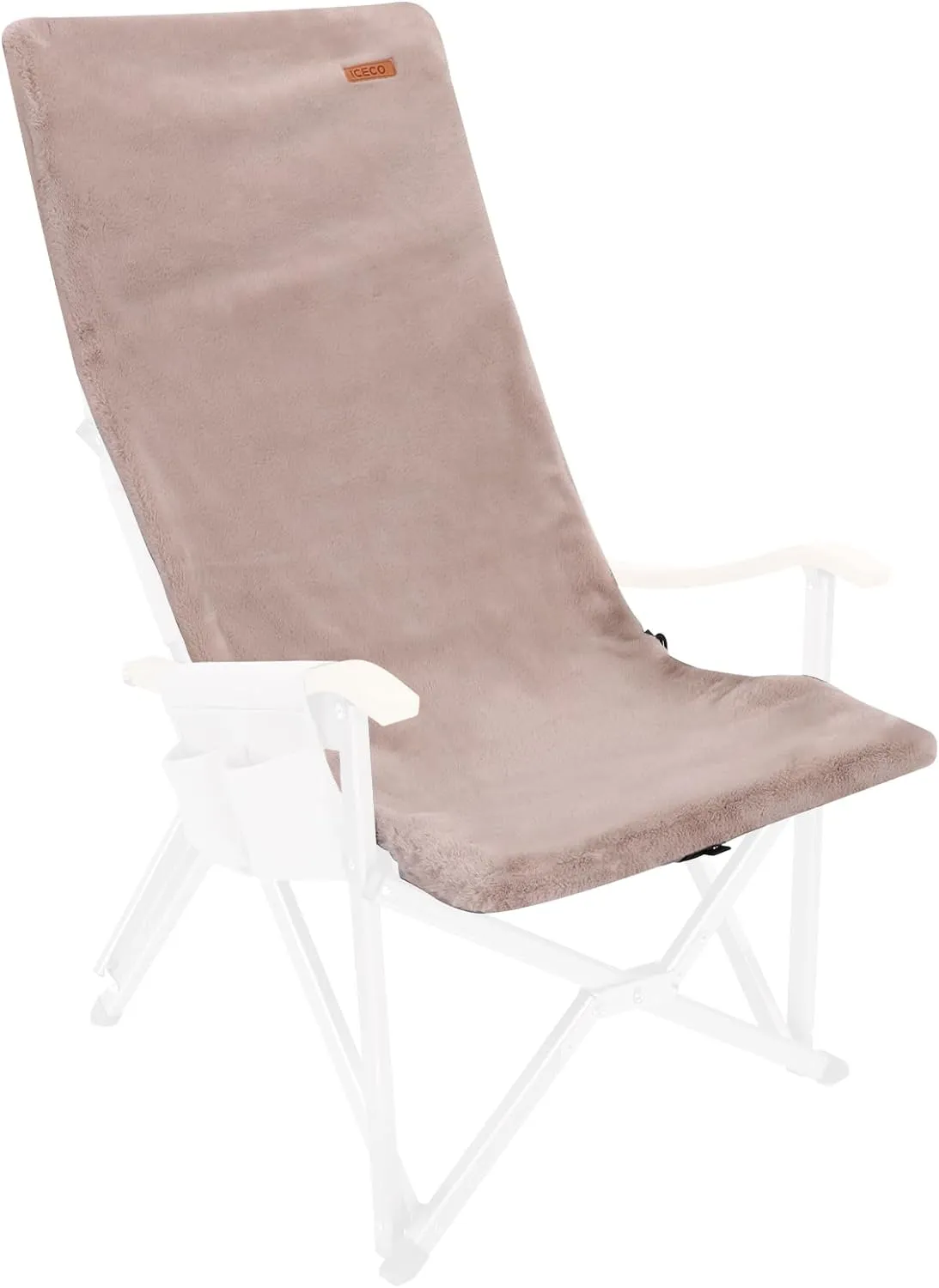 ICECO Plush Chair Cushion High Back Chair (just Cushion not Include Chair), Currently not Suitable for Adjustable Chair (Will be Optimized and Updated Later), Portable with Storage Bag