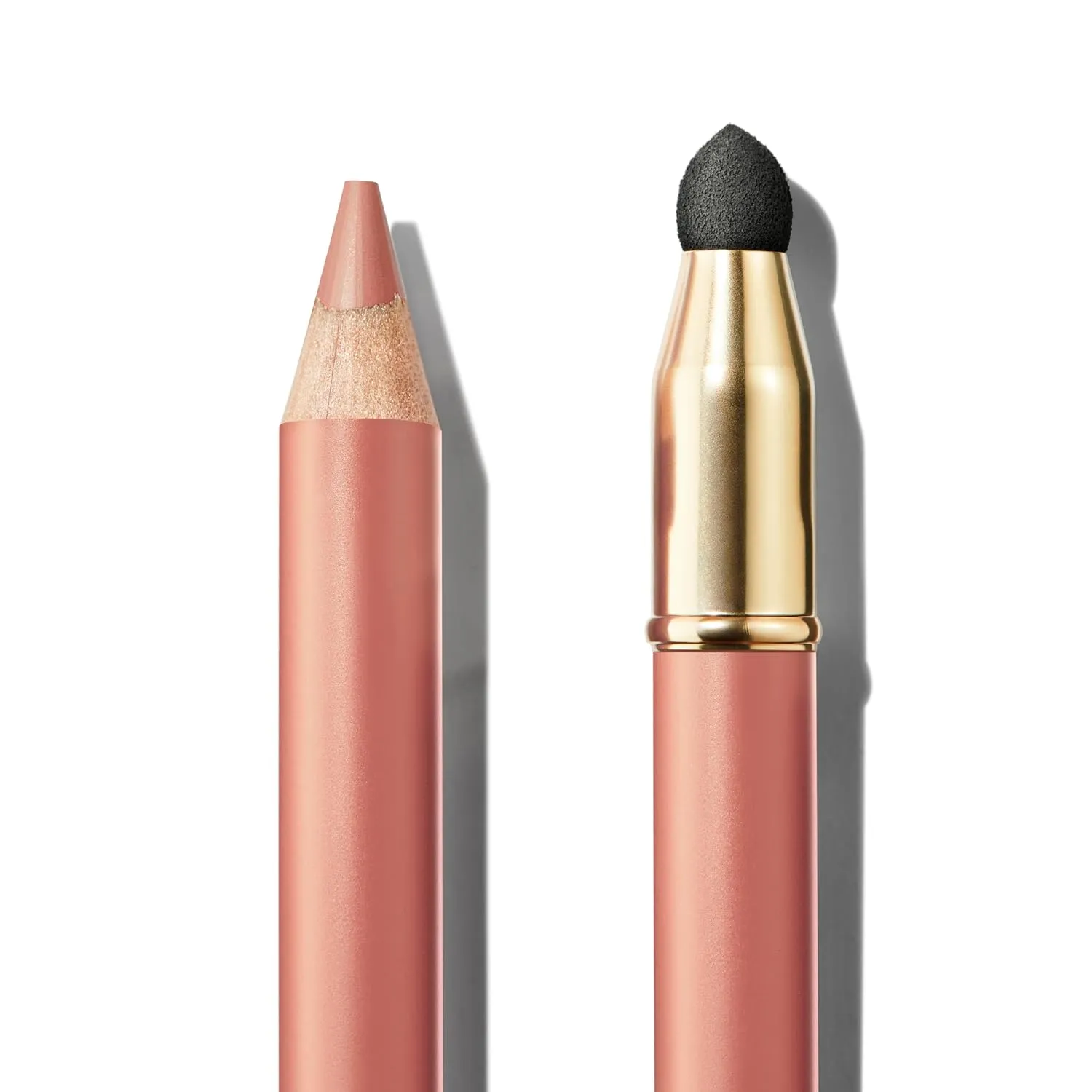 ICONIC LONDON Fuller Pout Sculpting Lip Liner | Blendable, Dual Ended Lip Liner with Creamy Colour and Lip Sponge for Buffing, Cruelty-Free, Vegan Makeup