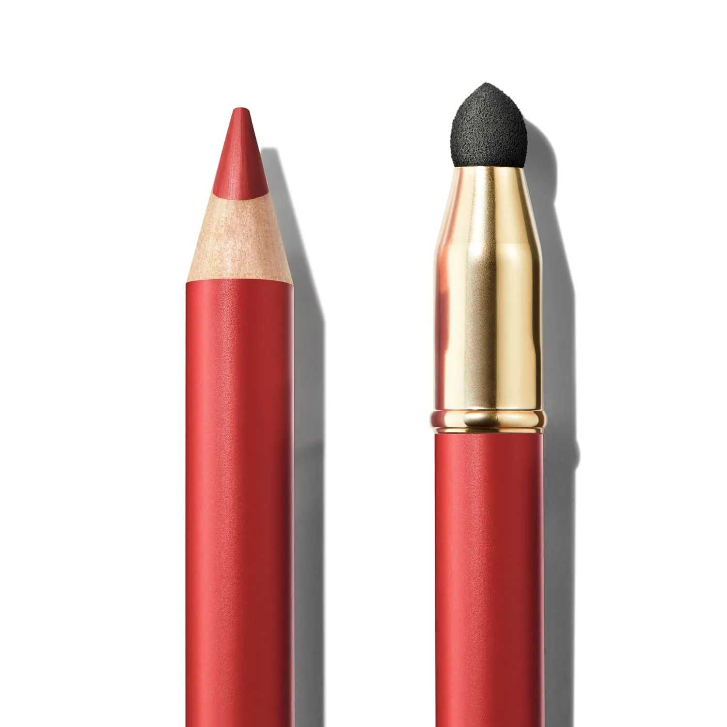 ICONIC LONDON Fuller Pout Sculpting Lip Liner | Blendable, Dual Ended Lip Liner with Creamy Colour and Lip Sponge for Buffing, Cruelty-Free, Vegan Makeup
