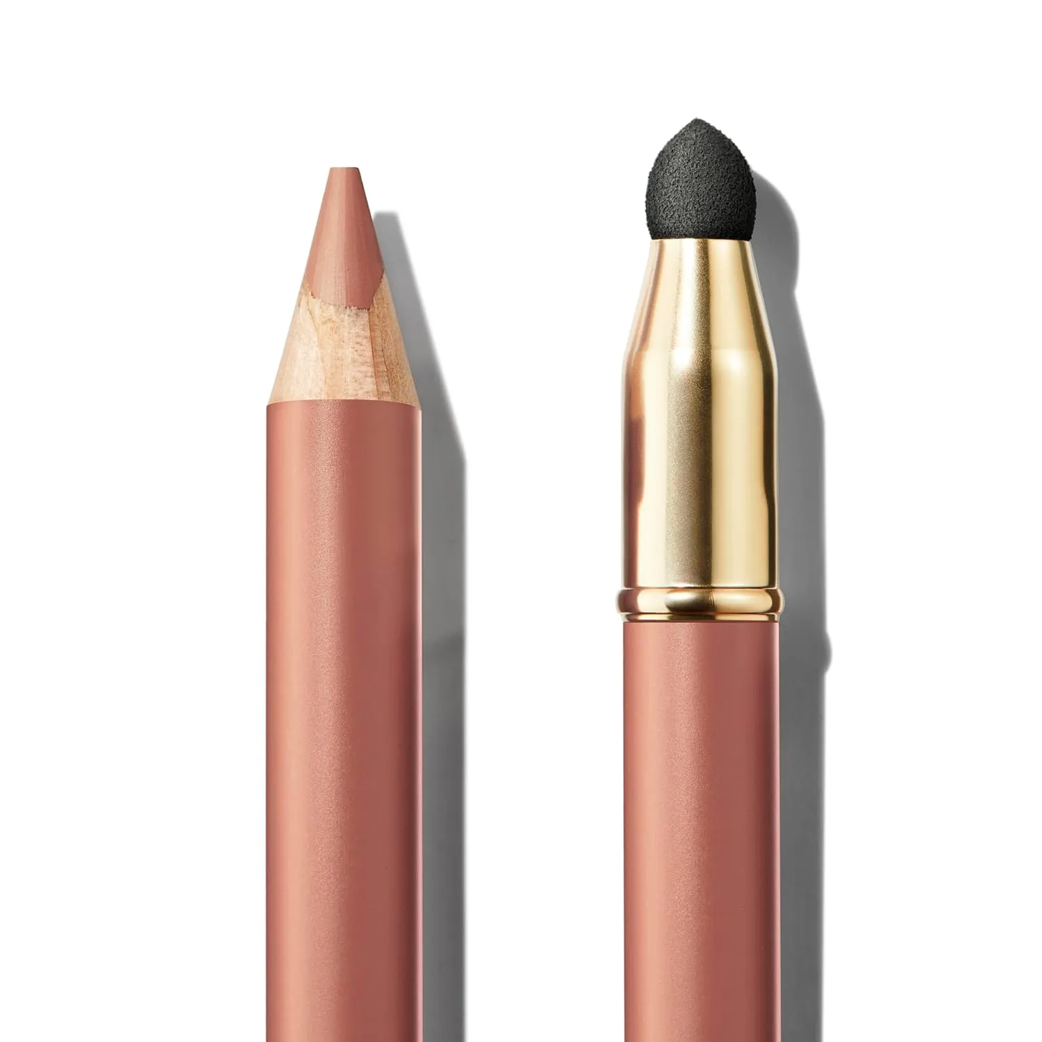 ICONIC LONDON Fuller Pout Sculpting Lip Liner | Blendable, Dual Ended Lip Liner with Creamy Colour and Lip Sponge for Buffing, Cruelty-Free, Vegan Makeup