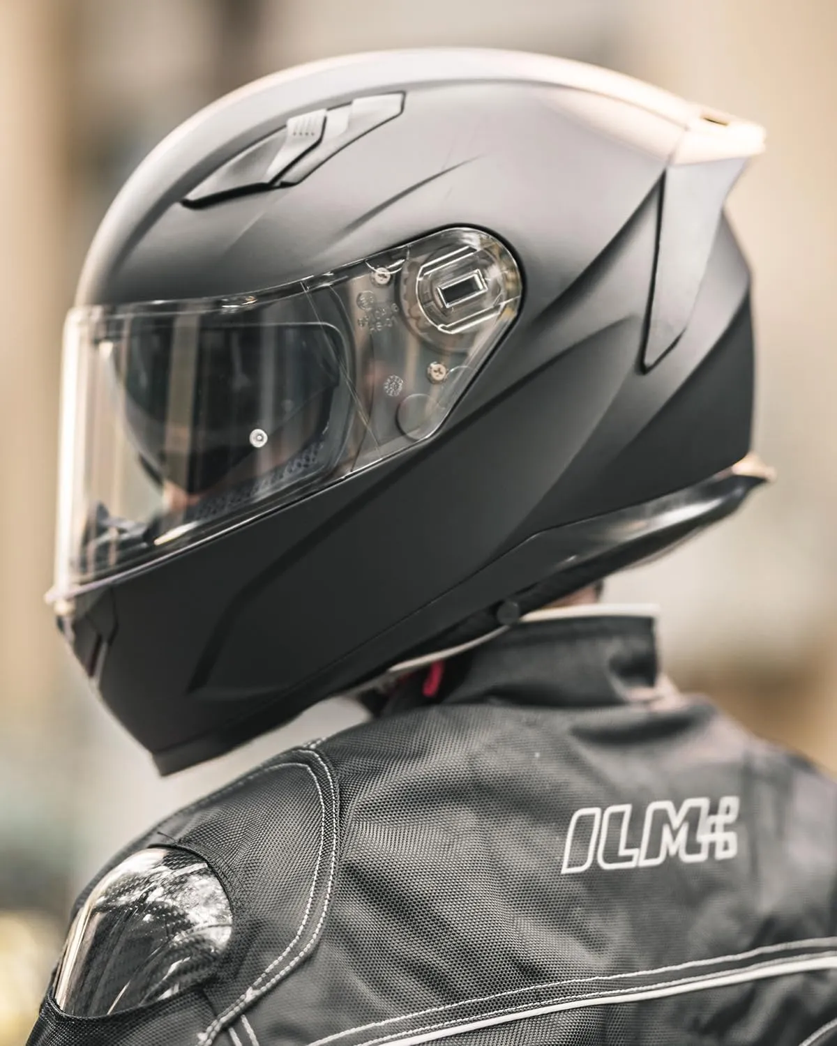 ILM Motorcycle Helmets Full Face with Anti-Fog Pinlock for Cascos para Motos Snowmobile Mens Women Heated Shield Compatible DOT Model 129