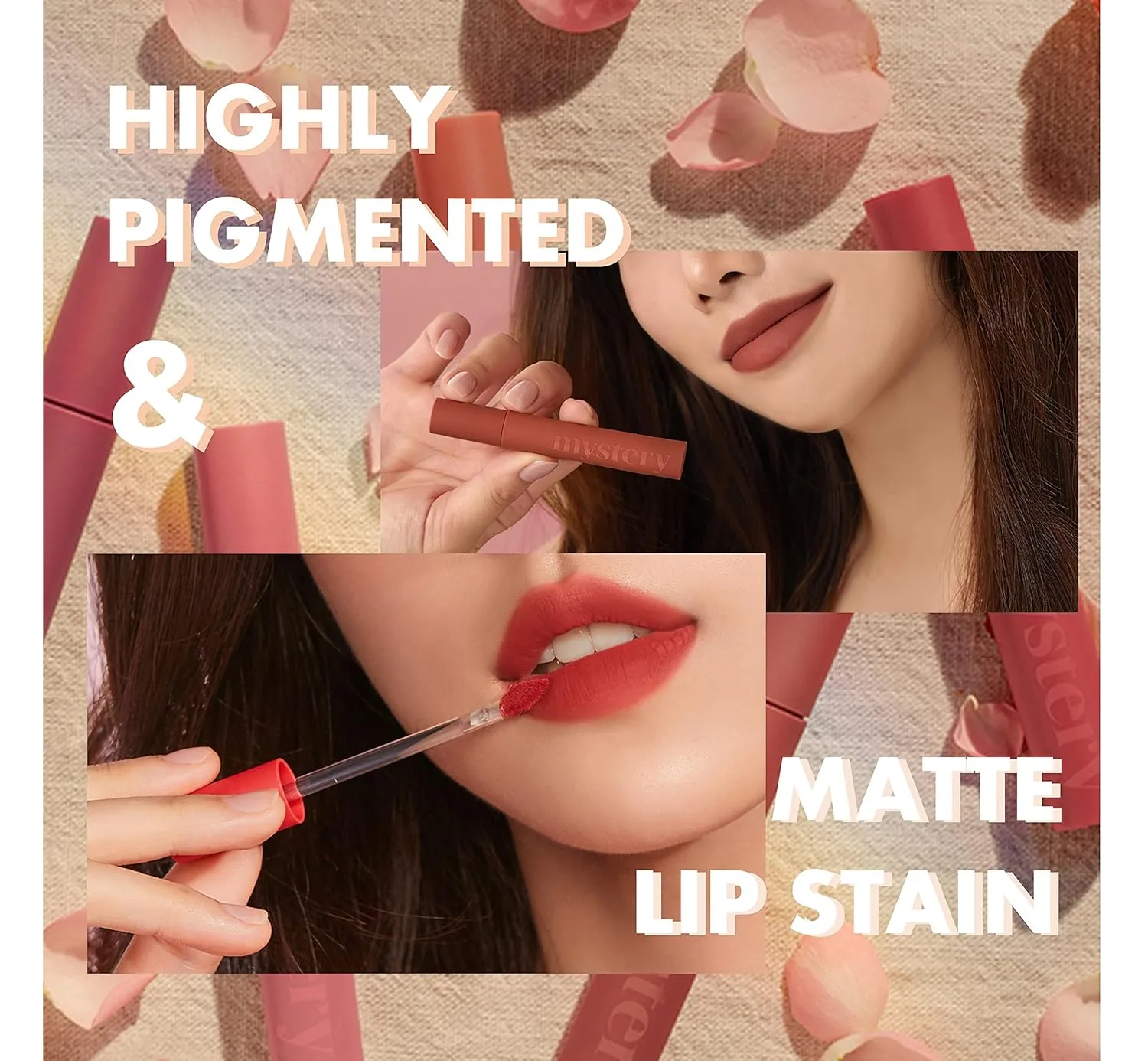 I'M MEME Lip Gloss - I'm Mystery Blur Tint | Highly-pigmented, Hydrating, Velvet Finish, Creamy, 008 Mystery Caramel, 0.10 Oz