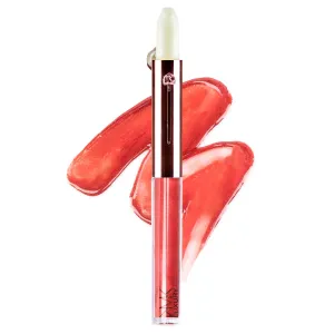 Infinity Gloss | Kimberly Gloss Color | Dual Lip Gloss and Refreshing Minty Lip Balm | High Shine | Ultra Hydrating | Non-Sticky Gloss | Made-in USA