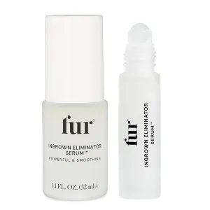Ingrown Eliminator Serum Spray and Rollerball Bundle, Ingrown Serum to Treat and Prevent Ingrown Hairs with Natural, Active Ingredients