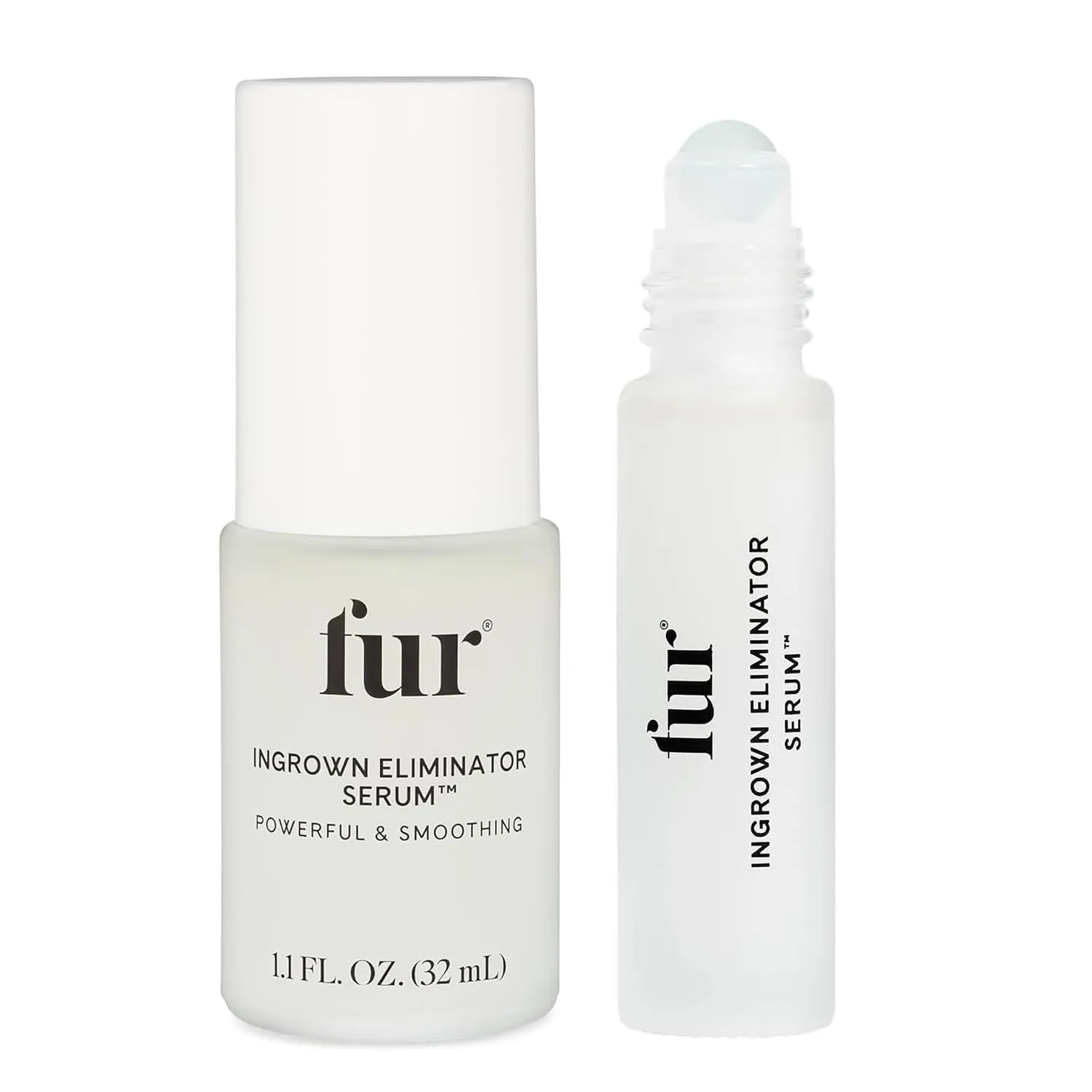 Ingrown Eliminator Serum Spray and Rollerball Bundle, Ingrown Serum to Treat and Prevent Ingrown Hairs with Natural, Active Ingredients