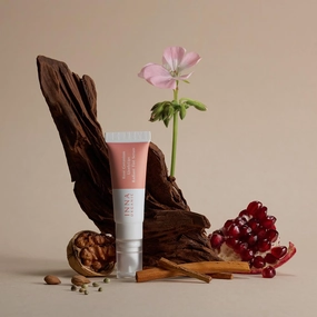 INNA ORGANIC Tinted Lip Serum, Moisturize, Lightly Tinted color, 100% vegan, Plant-based, EWG & COSMOS Certified| Rose Geranium Essential Oils Infused Skincare | Luxury Clean Beauty