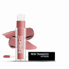 Insight Cosmetics Non Transfer Liquid Lipstick |Matte Texture|12Hrs Waterproof|Smudge Proof |Toxic Free |Vegan|Longwear, 4ml | Long-Lasting | 27- Top Notch