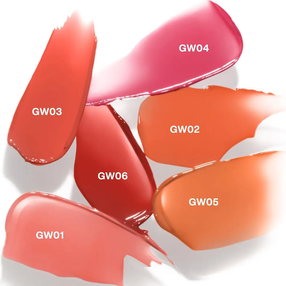 INTO YOU Glow Lip Tint, Plumping Lip Gloss, Nourishing Hydrating Moisturizing Lip Oil, Non-Sticky, Long-lasting, Waterproof, High Shine Liquid Lipstick, Stay 8 Hour, for Women Makeup, GW06