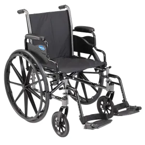Invacare Tracer SX5 Wheelchair for Adults | Everyday Folding | 16 Inch Seat | Footrests & Desk Arms