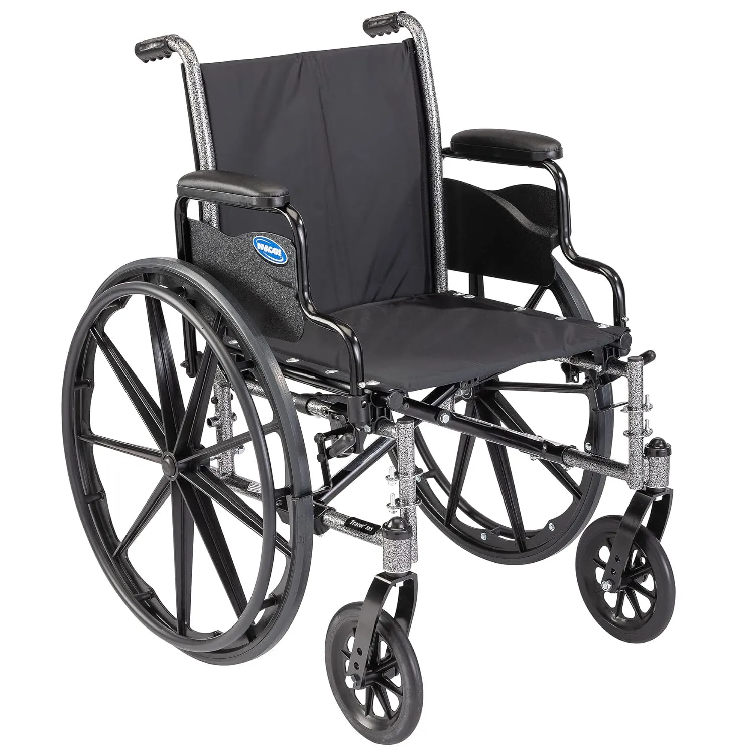 Invacare Tracer SX5 Wheelchair for Adults | Everyday Folding | 20 Inch Seat | Desk Arms