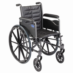 Invacare Series Tracer EX2 Standard Folding Wheelchair for Adults with 16" Seat Width and Full Arms