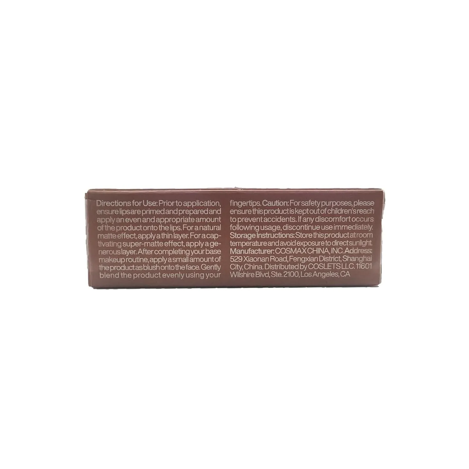 ITY Velvet Matte Finish Lip Stain-Mousse Textured Lip Clay, Nude Shade, Conceals Lip Lines, Rich Pigment Lip Tint Lipsticks, 0.14 oz (4g) in Embered