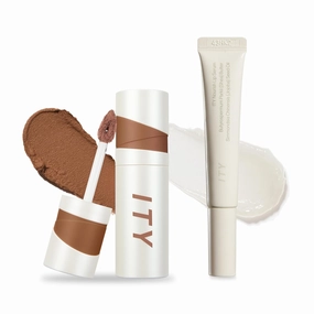 ITY Velvet Matte Finish Lip Stain in Apricot, Gel Lip Balm for Lip Repair for Makeup Premier Bundle