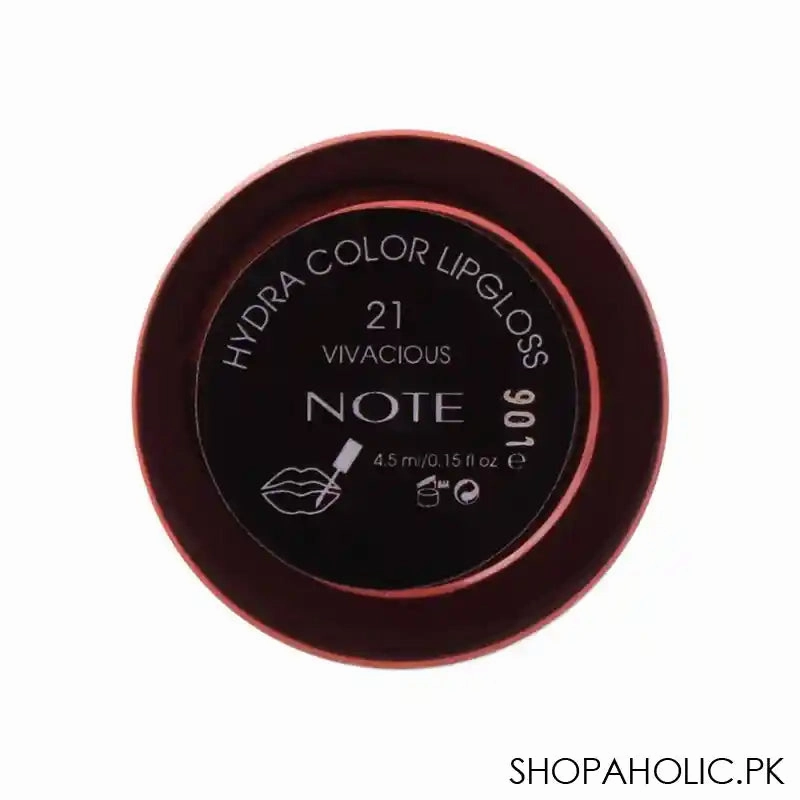 J. Note Hydra Color Lip Gloss, 21, With Argan Oil   Cocoa Butter