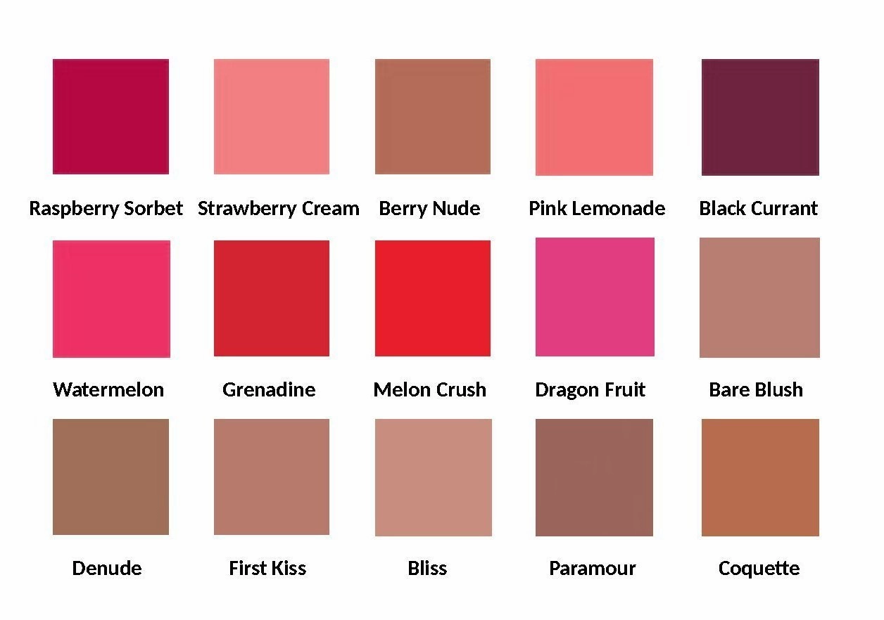 Jolie Hydrating Lip Balm Lipstick - Shiny, Sheer Luminous Color (Melon Crush)