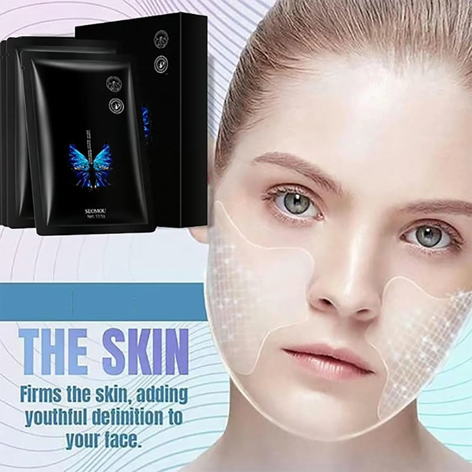 Joylandgo Wrinkle 𝖯𝖺𝗍𝖼𝗁𝖾𝗌, Wrinkle Removers 𝖯𝖺𝗍𝖼𝗁𝖾𝗌, Joylandgo Wrinkle Removing Joylandgo Facial Mask, Nasal Labial Fold Wrinkle Anti Wrinkle 𝖯𝖺𝗍𝖼𝗁𝖾𝗌 for Lip (10Pcs Nasolabial)