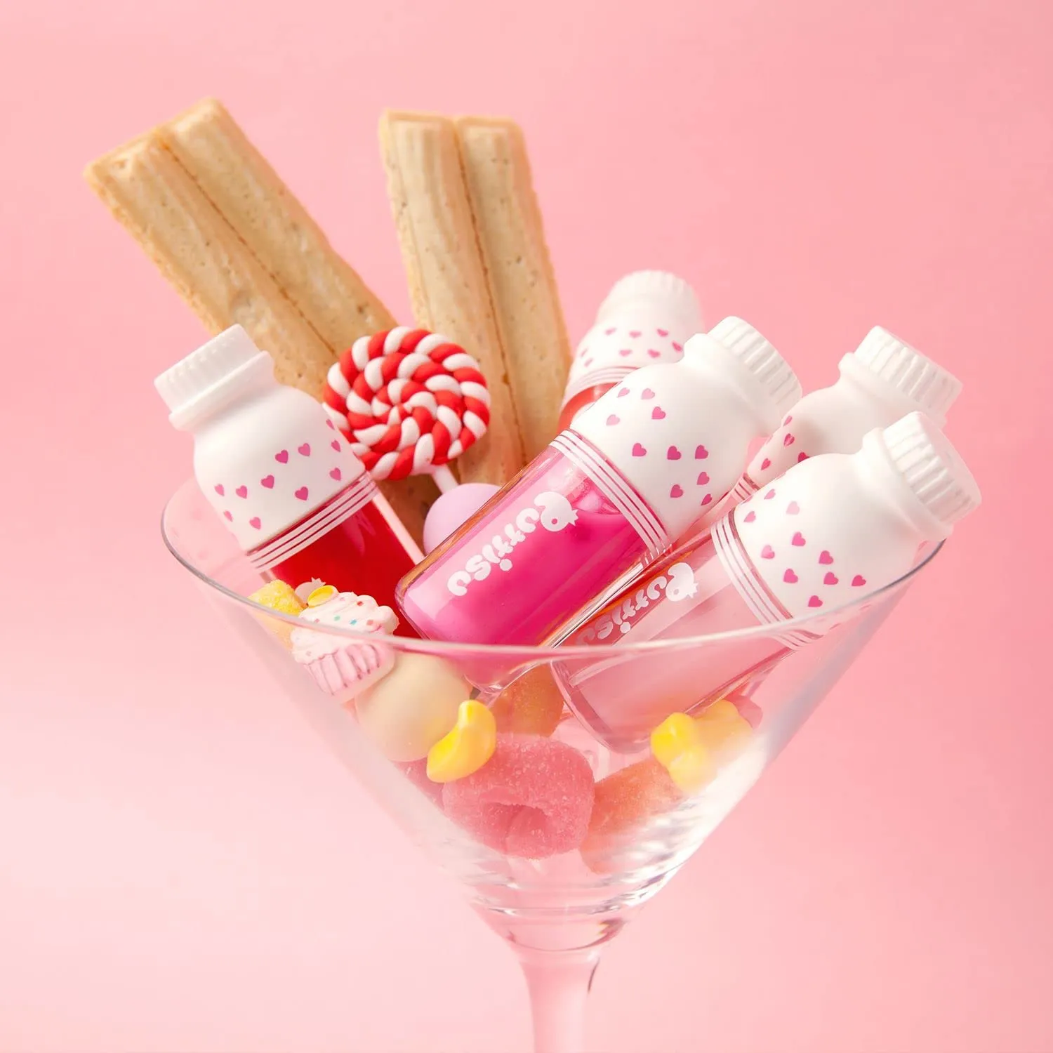 Juicy Lip Gloss, Natural Moisturizing, High-Gloss, Long Lasting, Sweet Fruit Scent (#02 Pink Bubblegum)
