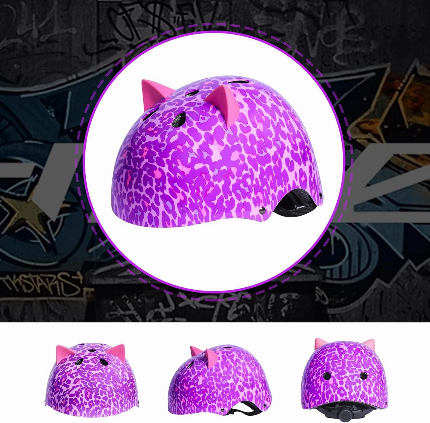 Kids Bike Helmet Toddler Skateboard Helmets for Boys Girls Aged 4 and Older Child Infant Bicycle Helmet CPSC Certified Adjustable Cycling Helmet for Multi-Sport Roller Skating Scooter