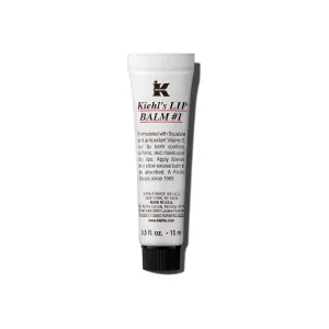 Kiehl's Lip Balm #1, Moisturizing Clear Lip Treatment for Dry Lips, Hydrating & Soothing, with Squalane, Aloe Vera & Vitamin E, Paraben-free, Fragrance-free, Unscented - 0.5 fl oz