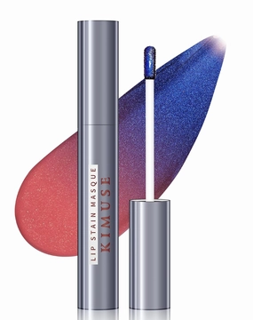 KIMUSE Lip Stain Masque, Lip Stain Peel Off Long-Lasting, Hydrating & Smudge-Proof Lip Color with Highly Pigmentation, Natural Matte Finish Peel Off Lipstains, Vegan Formula