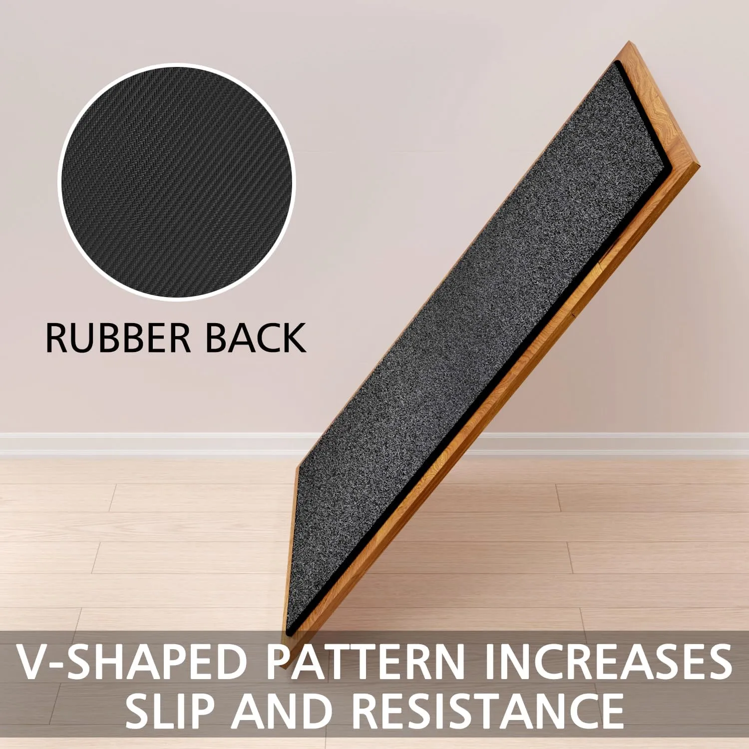 Kitchen Mat Set of 2 PCS, Cushioned Non Slip Rugs for Kitchen Floor, Absorbent Runner Comfort Standing Mats Washable for Kitchen, Office, Home (Black-Velvet, 17.3"x47" 17.3"x30")