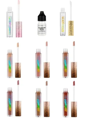 Kleancolor Beauty Essentials Value Set: Shadow Seal, Lip Plumper, Color-Changing Gloss, and Hi-Shine Gloss