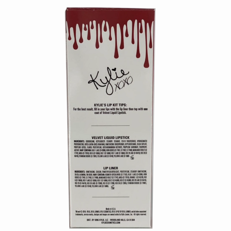 Kylie Cosmetics Matte Liquid Lipstick & Lip Liner Kit - Dazzle
