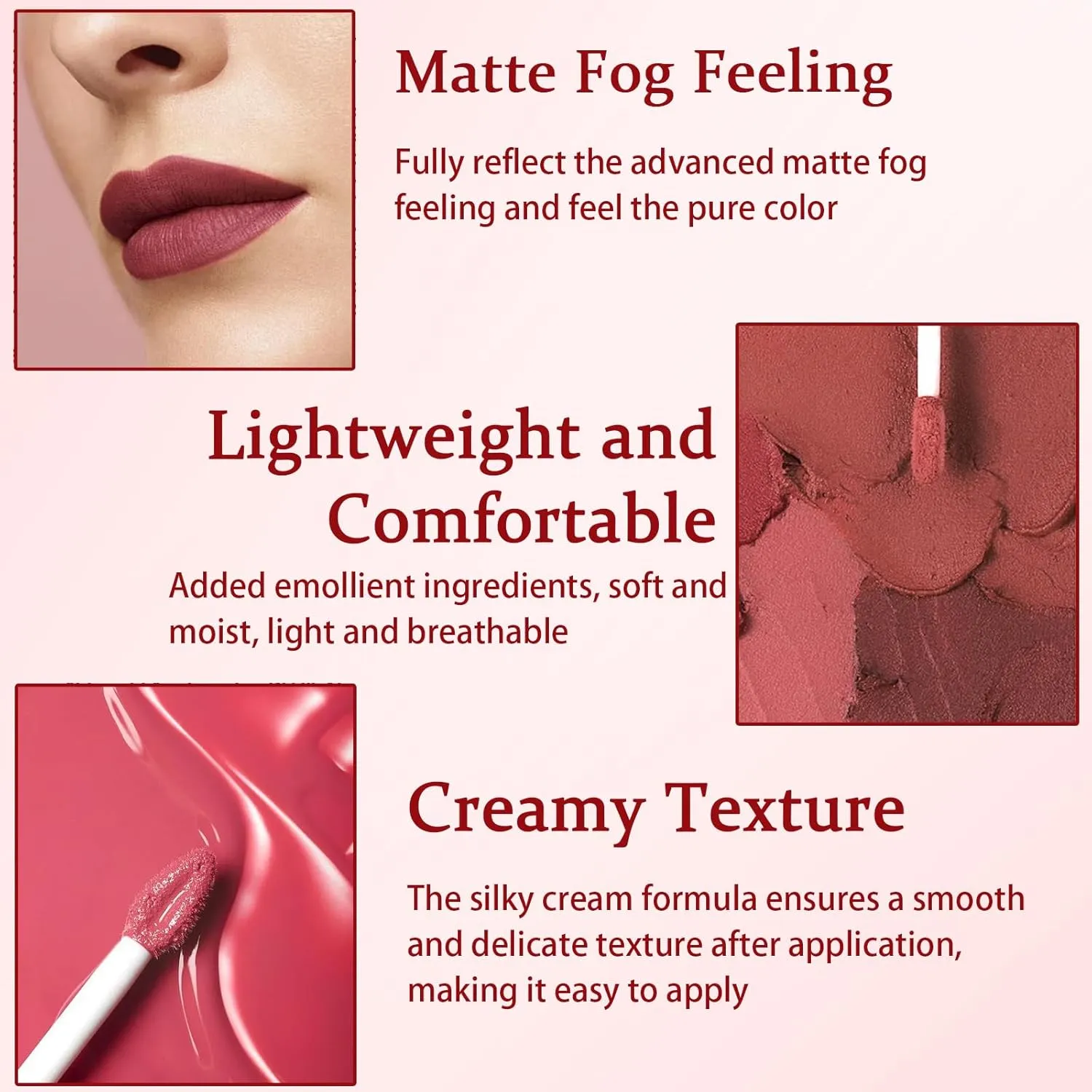 Lassi Lips Staining Lip Oil, Lassi Lips Staining Long Sweet Lasting Lips Oil, Long-Lasting Moisturizing Lip Oil, Smooth Application, Llong-lasting Color (#1~#4)
