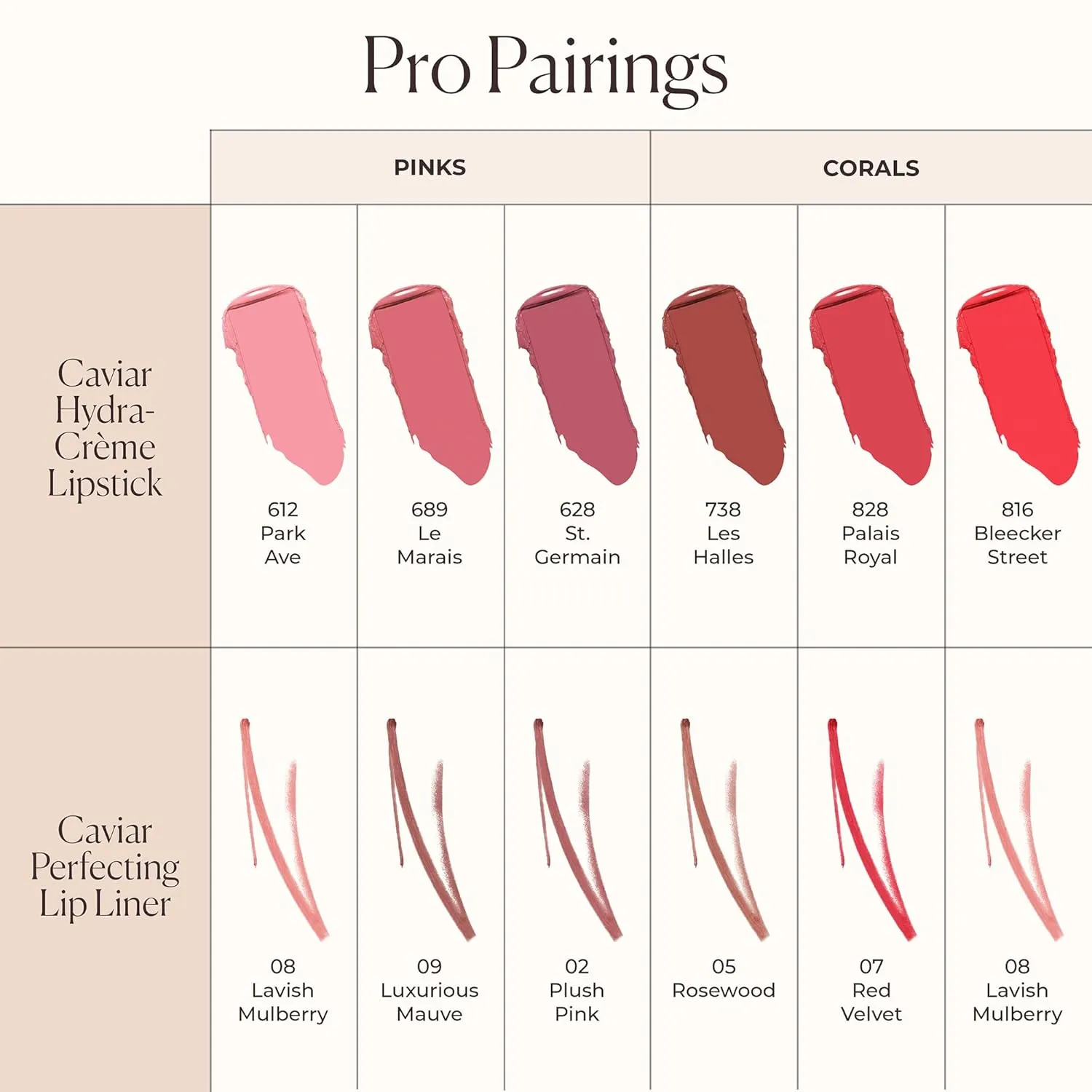 Laura Mercier Caviar Hydra Crème Lipstick, 16HR Hydration and Lip Barrier Repair, All Day Wear, Plumping, Smudge- & Fade-proof, Creamy Satin Finish, Infused with Hyaluronic Acid