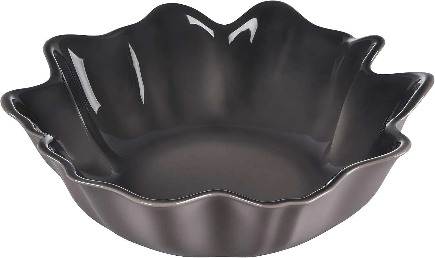 Le Creuset Stoneware Iris Collection Serving Bowl, 15", Oyster