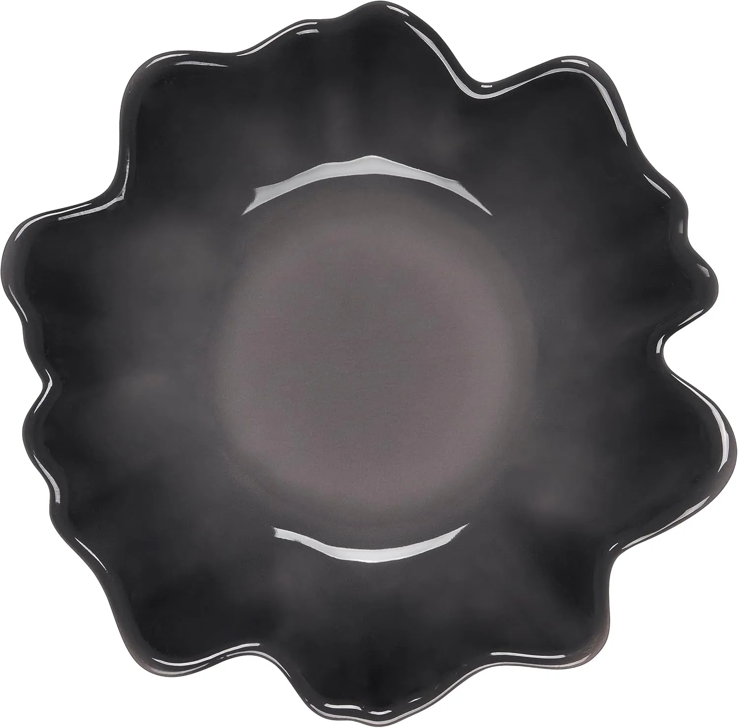 Le Creuset Stoneware Iris Collection Serving Bowl, 15", Oyster