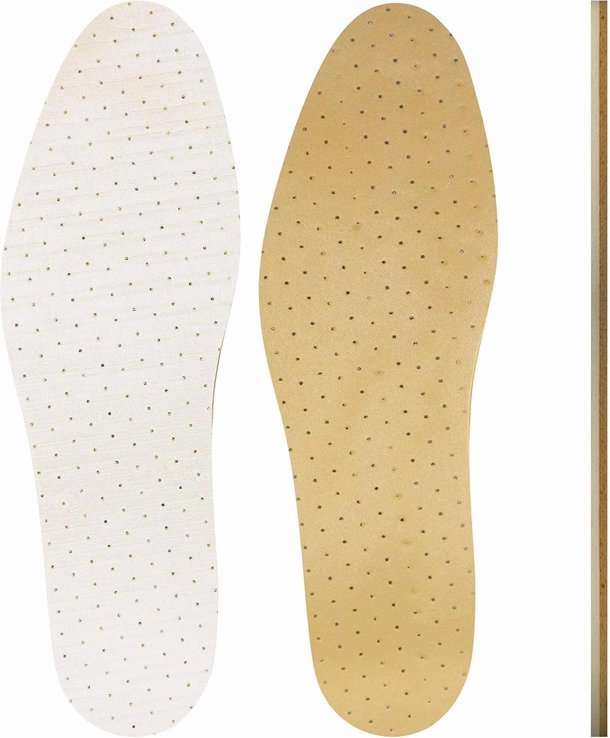 LEADER Double Air Foam Insoles, Keeps Feet Cool & Dry, Extra Thick Dual Layer, for Men & Women, One Size Fits Most, Trim to Size, Unisex, Compare to Dr. Scholls Air-Pillo, 1 Pair - Pack of 6