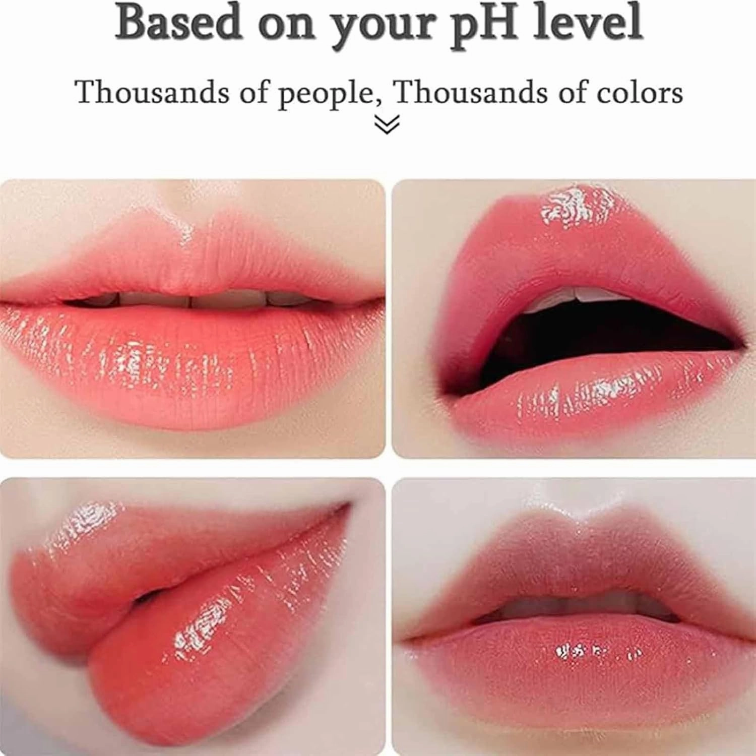 Levora Color Changing Lipstick, Bymolia Transparente Transferproof Gold Crystal Color Changing Lipstick, Long Lasting Moisturizing Glossy Shine Lip Gloss (3 Pcs)