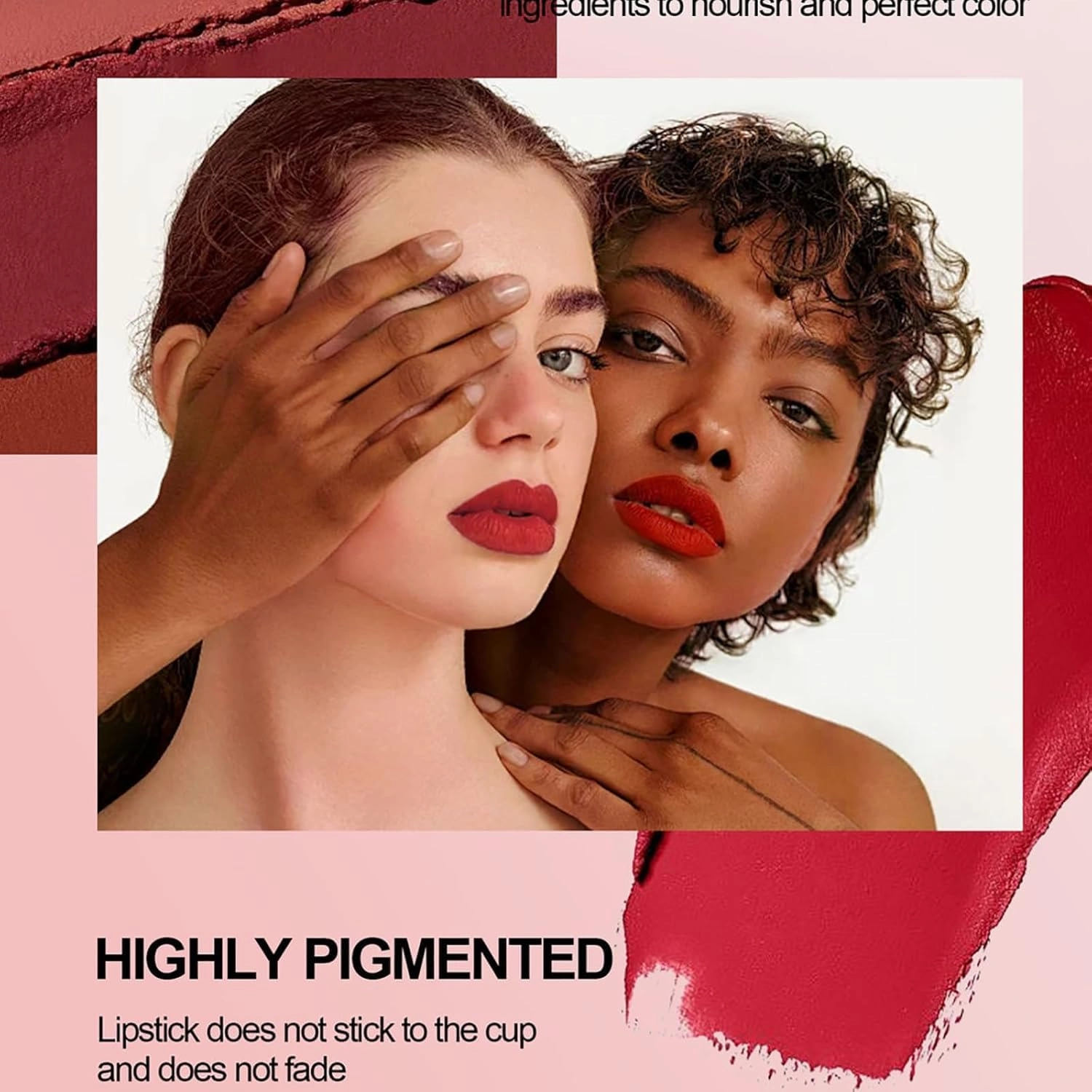 Lifter Glaze Oil Balm,Lip Balm With 24hrs Of Smooth,Long-Lasting Hydration, Smooth, Reduced Lip Lines, Long-Lasting Waterproof Matte Lipstick Set