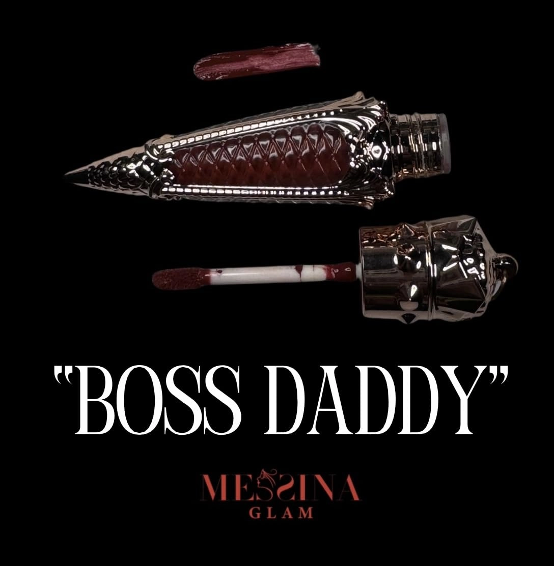 Lip Gloss - Rich Shade, Long-lasting, Moisturizing, and High Shine Finish, Lip Gloss for Women & Girls, Cruelty-Free and Non-Fading - (Boss Daddy)