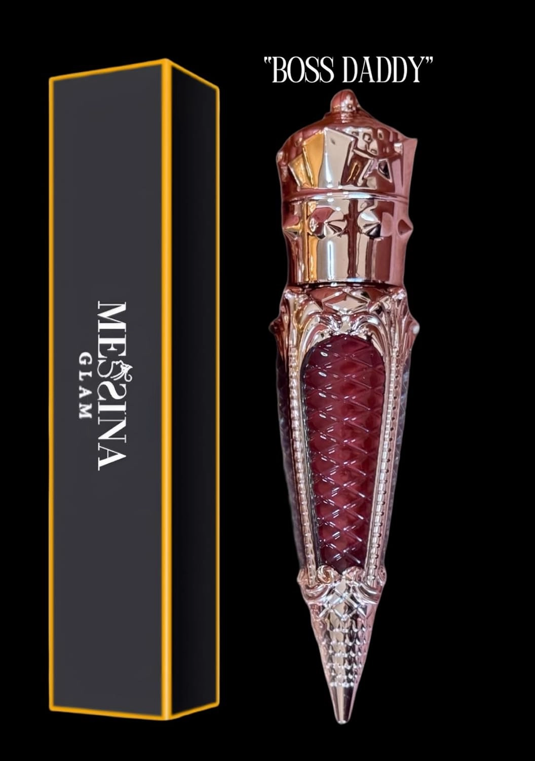 Lip Gloss - Rich Shade, Long-lasting, Moisturizing, and High Shine Finish, Lip Gloss for Women & Girls, Cruelty-Free and Non-Fading - (Boss Daddy)