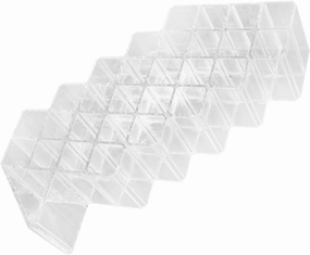 Lip Gloss Organizer Stand Acrylic Lipstick Storage Rack for Makeup Supplies Vertical Display Case for Vanity Bathroom Bedroom Compact and Sturdy Design for Neat Storage
