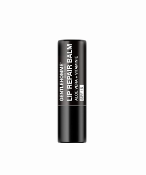 Lip Repair Balm - Men’s Lip Balm with SPF 15 - With Aloe Vera & Vitamin E - Repair & Hydrate Dry, Cracked, Chapped Lips - Long-Lasting Moisture - Clear Balm - Lip Care - Vegan - 1 Pack