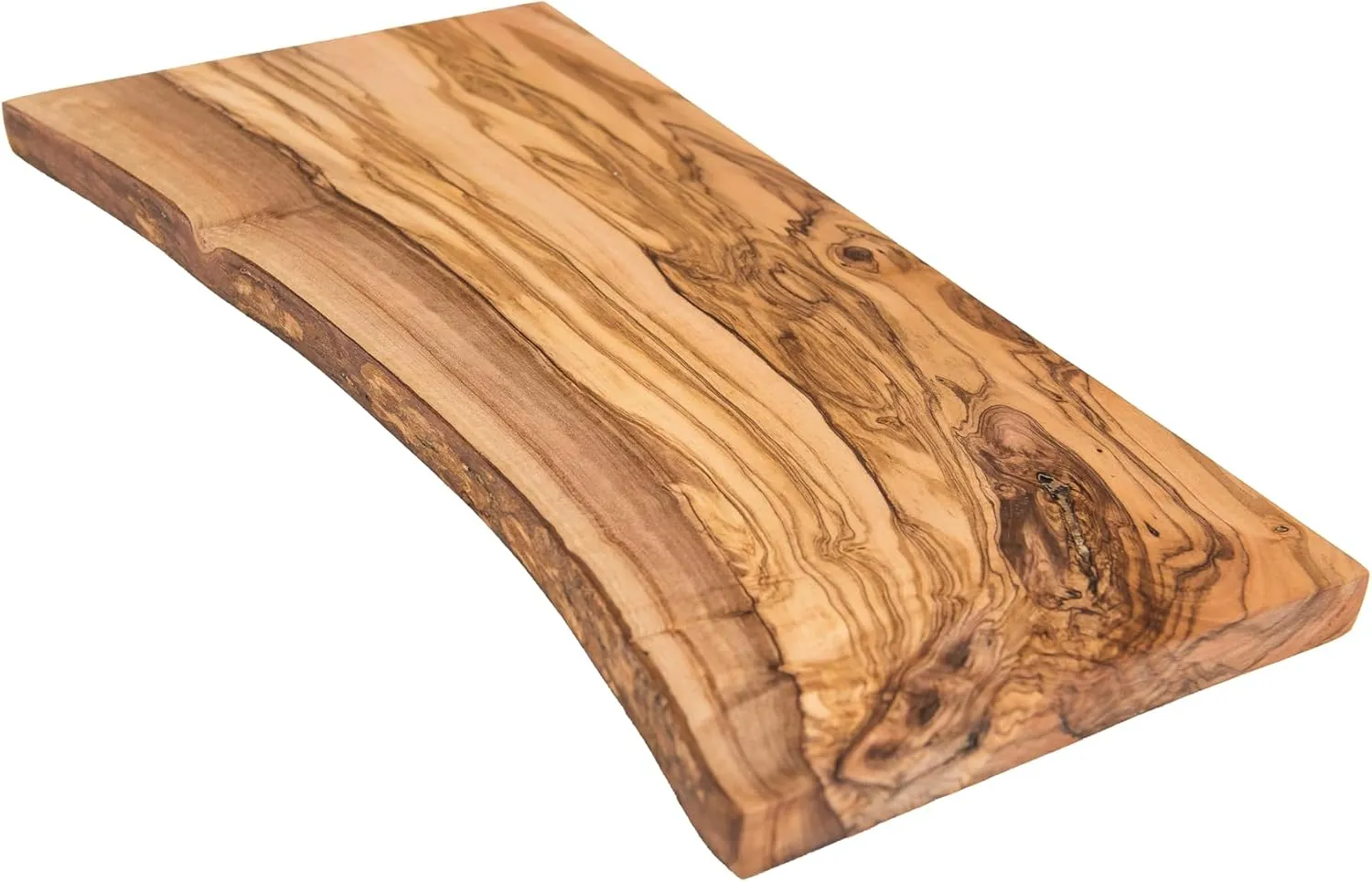 Lipper International Olive Wood Rustic Serving/Cutting Board