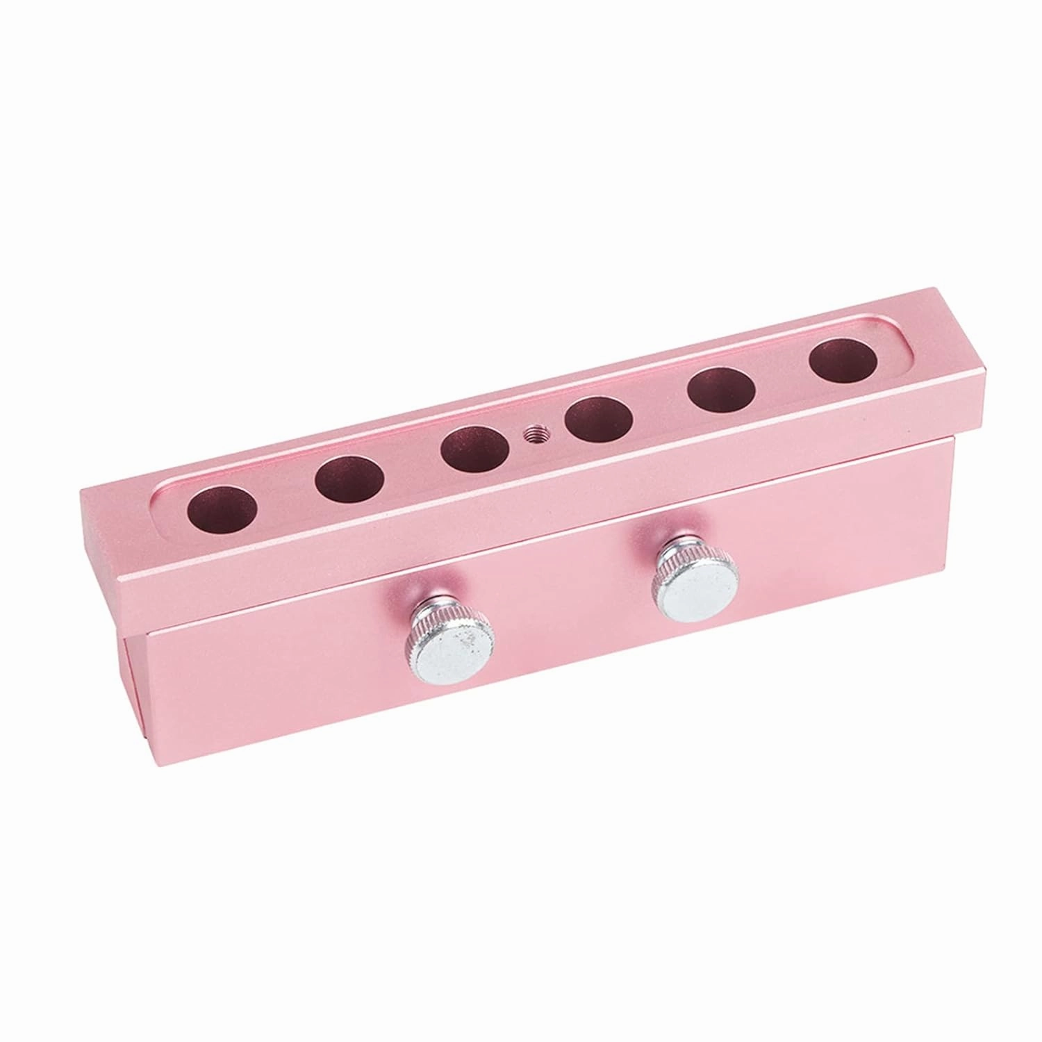 Lipstick,Lipstick Making Kit,Lipstick Maker,Diy Lip Gloss Making Kit,Lipstick Making Tool Set,Aluminum Alloy Rose Gold Dual Uses Lip Balm Maker Tool 6 Holes
