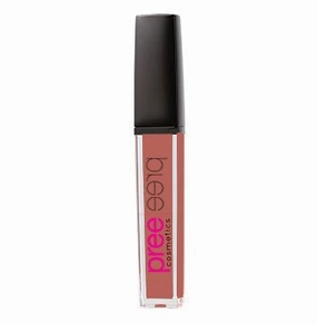 LL Cream Matte Liquid Lipstick Lip Gloss Lipstick, matte lip gloss that turns to a waterproof long lasting lipstick, by Pree Cosmetics (Pink Peach)