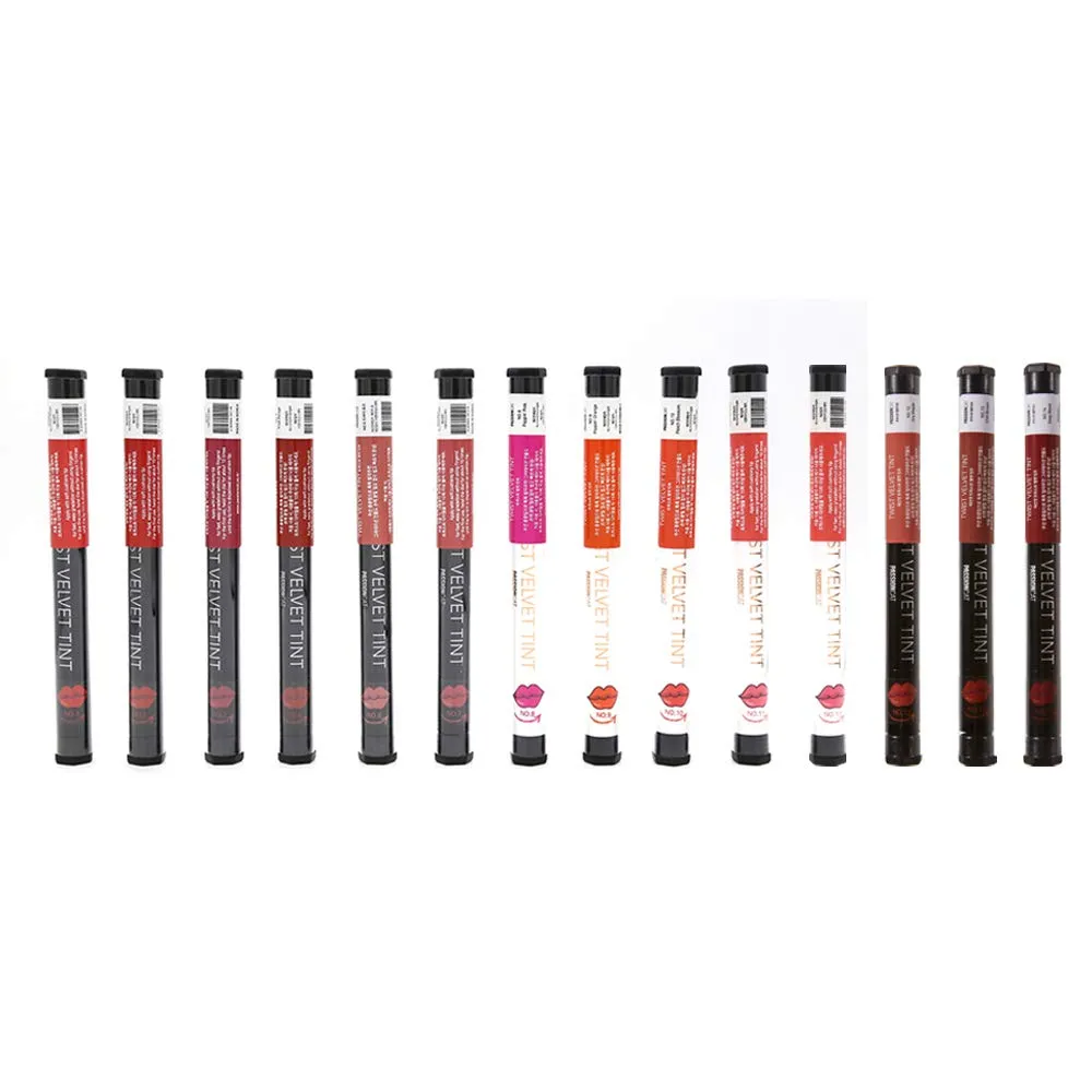 Long Lasting Lip Stain for Lips and Cheek Tint | High Pigment Color | lightweight Matte Finish | Weightless | Full Coverage | Twist Velvet Tint #1 (No.1)
