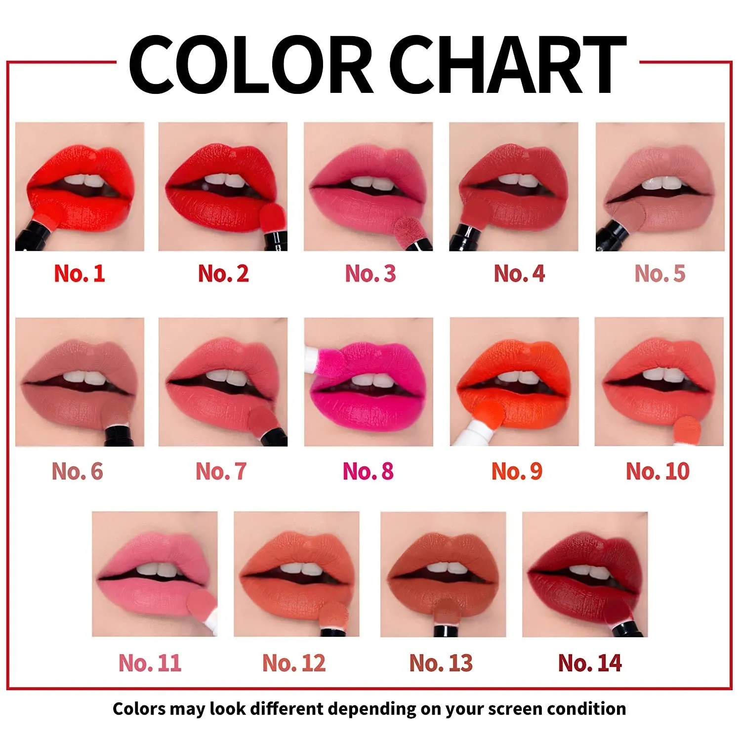 Long Lasting Lip Stain for Lips and Cheek Tint | High Pigment Color | lightweight Matte Finish | Weightless | Full Coverage | Twist Velvet Tint #1 (No.1)
