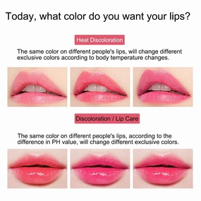 Long Lasting Nutritious Lip Balm Lips Moisturizer Magic Temperature Color Changing Aloe Vera Lipstick Pack of 3