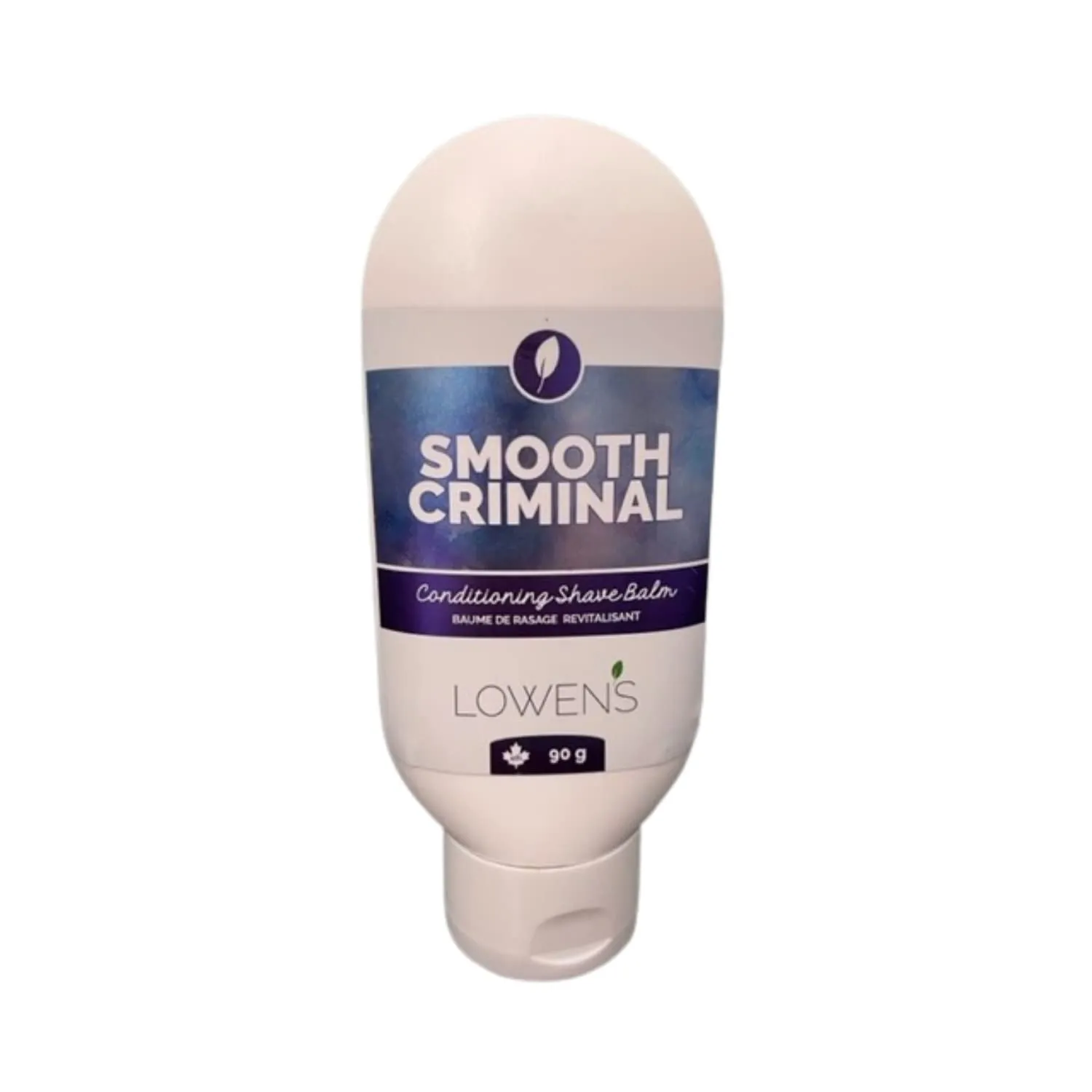 Lowen's Natural Skincare Smooth Criminal Shave Balm - All Natural Organic Shaving Cream - Clean, Green, Cruelty Free & Eco-Friendly Coconut Based Cleanser - 3 OZ